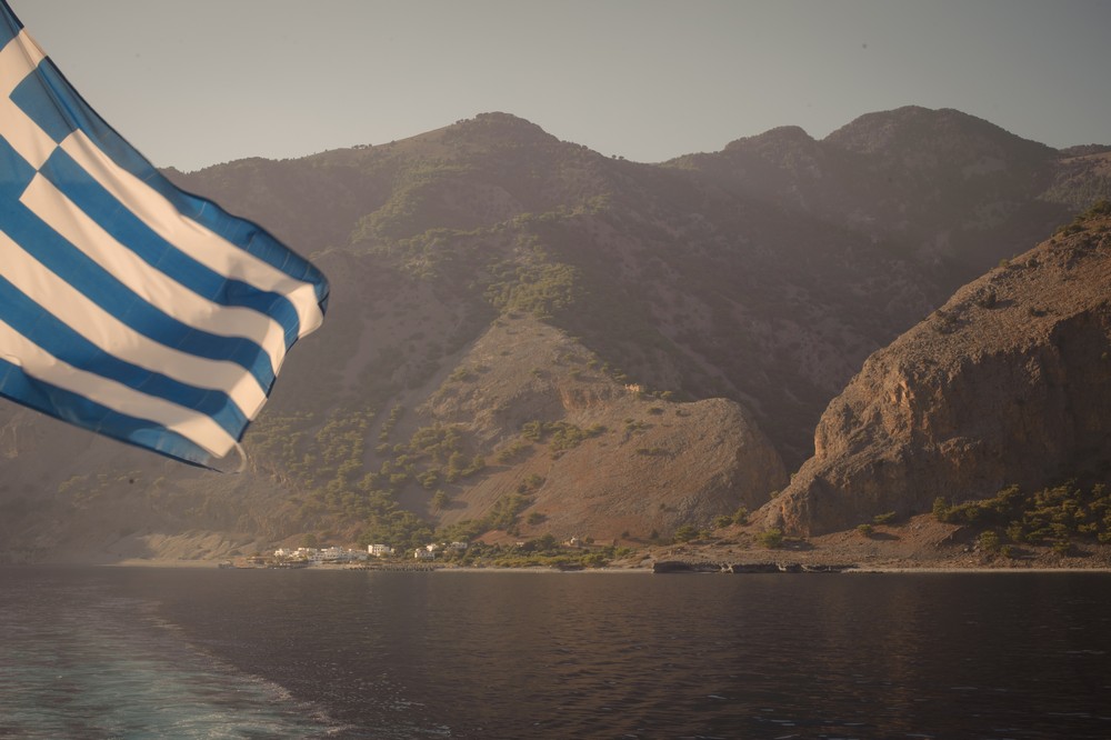 Loutro Crete Greece Ferry
