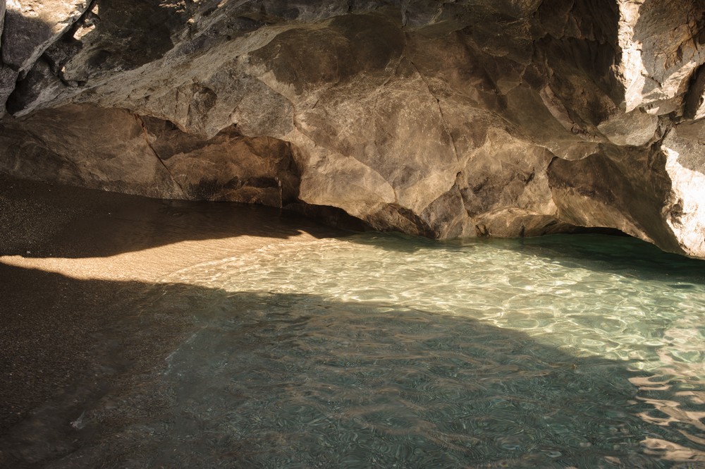 Preveli Beach Cave